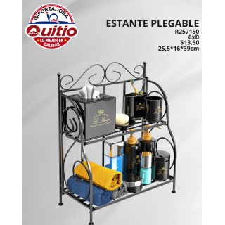 ESTANTE PLEGABLE R257150 BX6 Q.9078 2X30