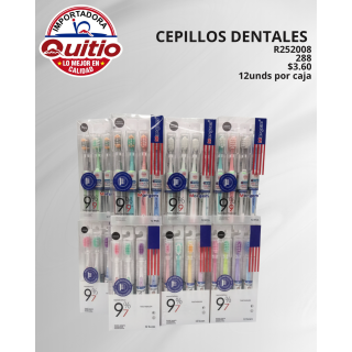 CEPILLO DENTAL R252008 CAJA 12 UNDS BX24X12 Q.9612 2X10