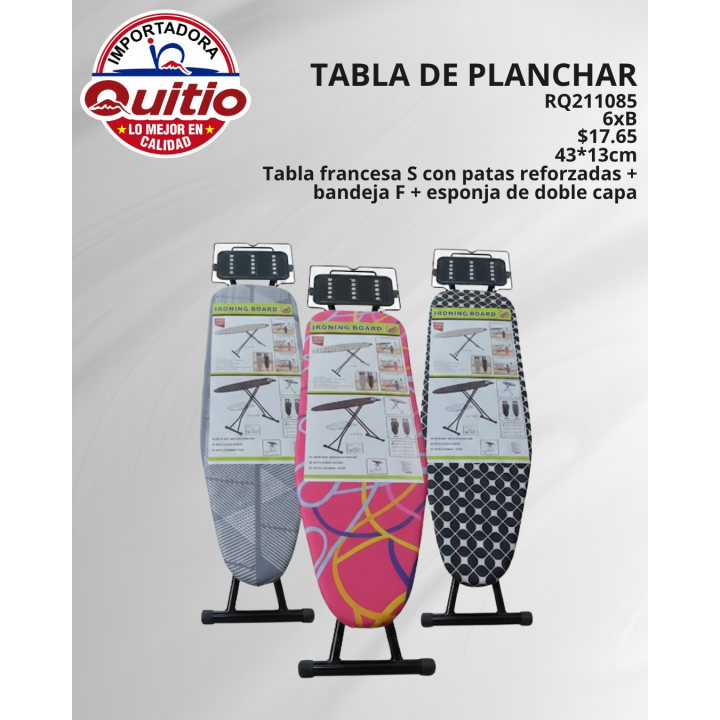 TABLA DE PLANCHAR RQ211085 43X13PL BX6 Q.9069
