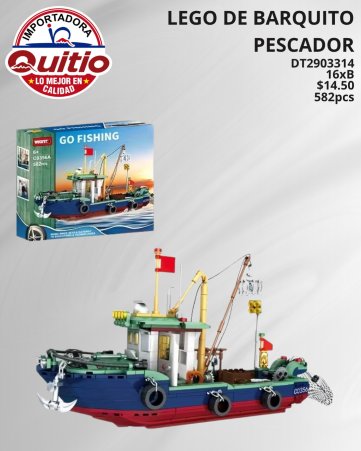 JGO BLOQUES 582PCS DT2903314 BX16 Q.8768 2X32
