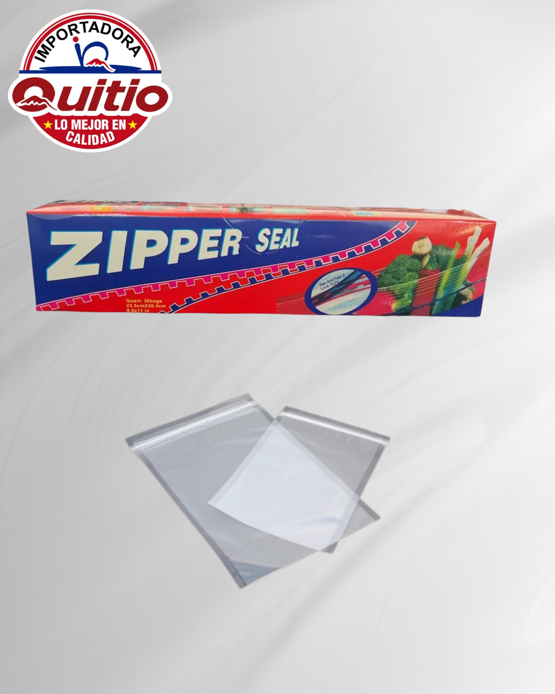 BOLSA C/CIERRE 20PCS RQ2510040 BX100 Q.9840 4X5