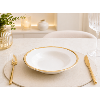 PLATO PEQ. FILO DORADO KY-27 X6 UNID.