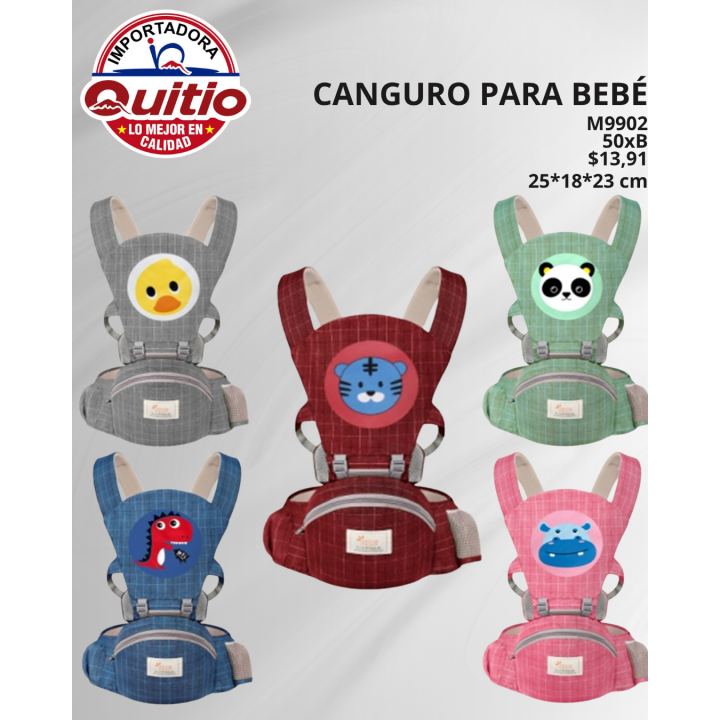 CANGURO P/BEBE M9902 BX150 Q.9729