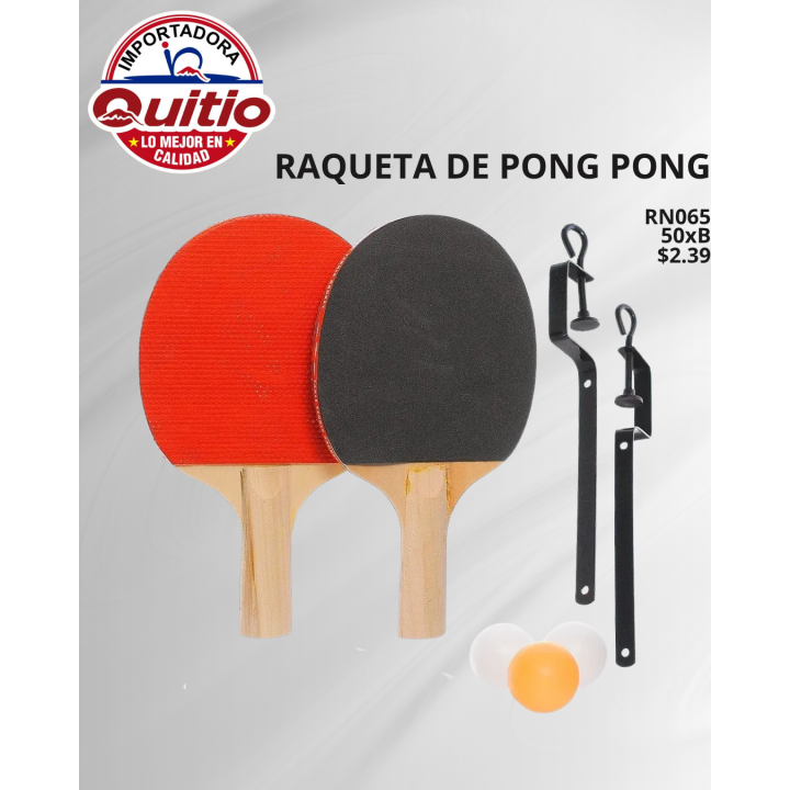 KIT 2 UNDS RAQUETA RN065