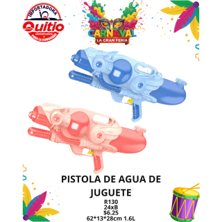 PISTOLA DE AGUA R130 BX24 Q.9993 2X15