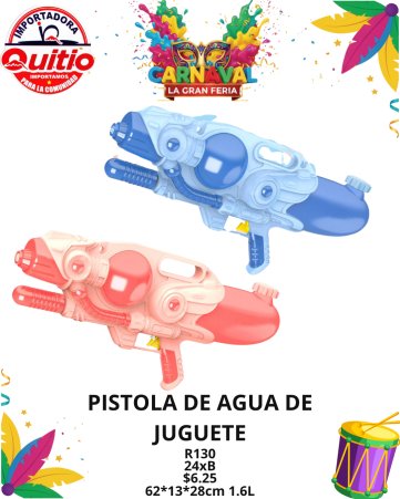 PISTOLA DE AGUA R130 BX24 Q.9993 2X15