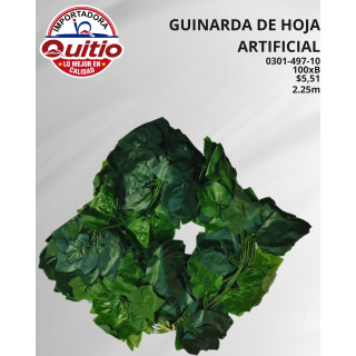 KIT 2 UNDS PAQX12 HOJA ARTIFICIAL 0301-497-10