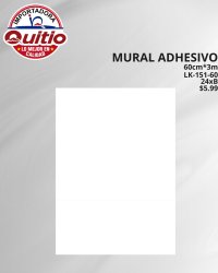 KIT 2 UNDS ADHESIVO MURAL LK-151-60