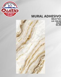 KIT 2 UNDS ADHESIVO MURAL LK-134-60