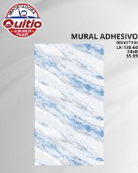 KIT 2 UNDS ADHESIVO MURAL LK-130-60
