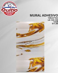 KIT 2 UNDS ADHESIVO MURAL LK-125-120