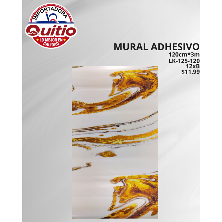 KIT 2 UNDS ADHESIVO MURAL LK-125-120