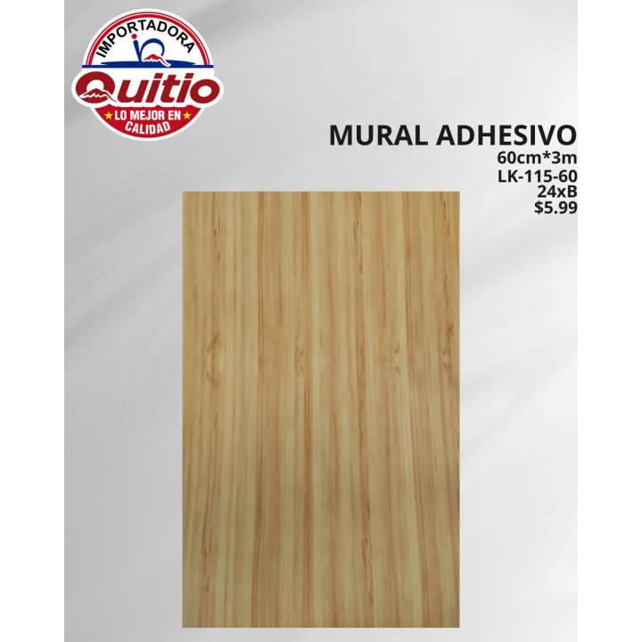 KIT 2 UNDS ADHESIVO MURAL LK-115-60