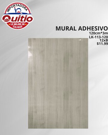 KIT 2 UNDS ADHESIVO MURAL LK-113-120