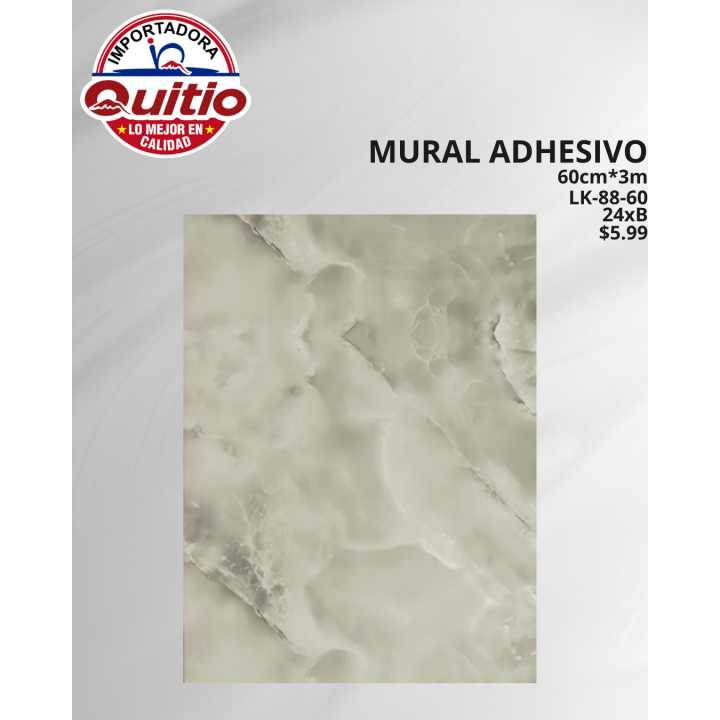 KIT 2 UNDS ADHESIVO MURAL LK-88-60