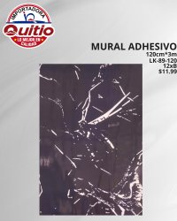 KIT 2 UNDS ADHESIVO MURAL LK-89-120