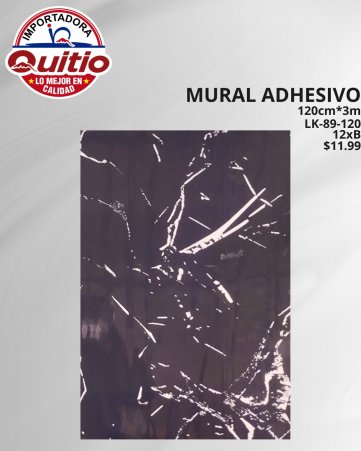 KIT 2 UNDS ADHESIVO MURAL LK-89-120