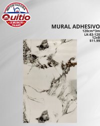 KIT 2 UNDS ADHESIVO MURAL LK-83-120