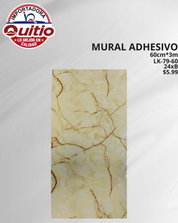 KIT 2 UNDS ADHESICO MURAL LK-79-60