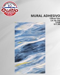 KIT 2 UNDS ADHESIVO MURAL LK-78-120