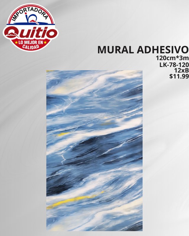 KIT 2 UNDS ADHESIVO MURAL LK-78-120