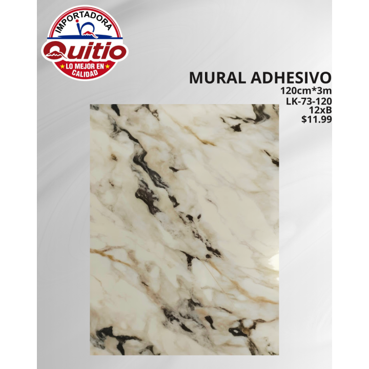 KIT 2 UNDS ADHESIVO MURAL LK-73-120