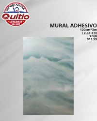 KIT 2 UNDS ADHESIVO MURAL LK-61-120