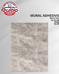 KIT 2 UNDS ADHESIVO MURAL LK-32-60