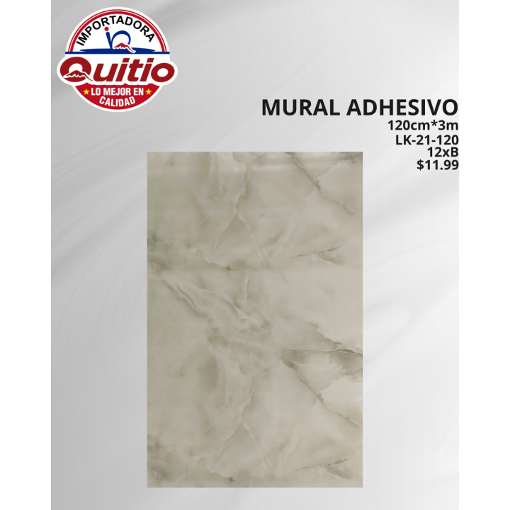 KIT 2 UNDS ADHESIVO MURAL LK-21-120