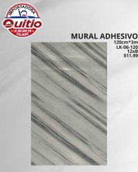 KIT 2 UNDS ADHESIVO MURAL LK-06-120