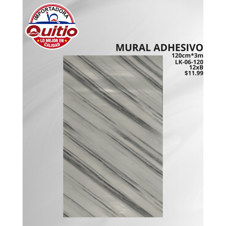 KIT 2 UNDS ADHESIVO MURAL LK-06-120