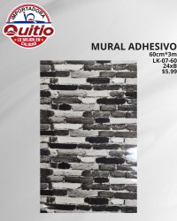 KIT 2 UNDS ADHESIVO MURAL LK-07-60