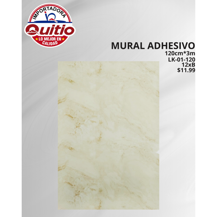 KIT 2 UNDS ADHESIVO MURAL LK-01-120
