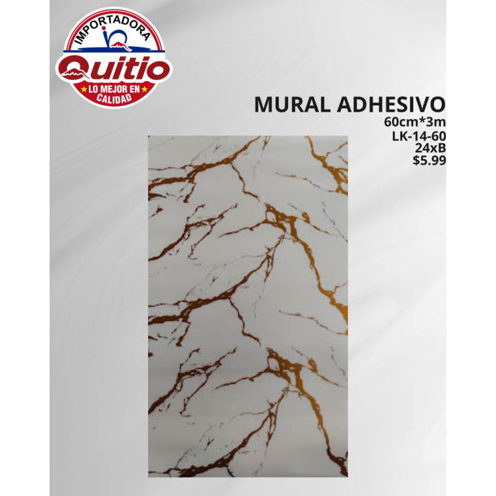 KIT 2 UNDS ADHESIVO MURAL LK-14-60