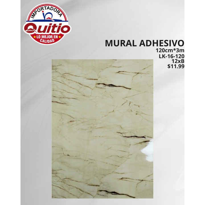 KIT 2 UNDS ADHESIVO MURAL LK-16-120