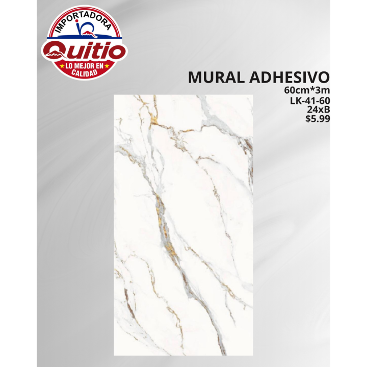 KIT 2 UNDS ADHESIVO MURAL LK-41-60
