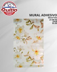 KIT 2 UNDS ADHESIVO MURAL LK-98-60