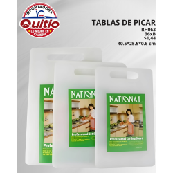 KIT 3 UNDS TABLA PICAR RH063