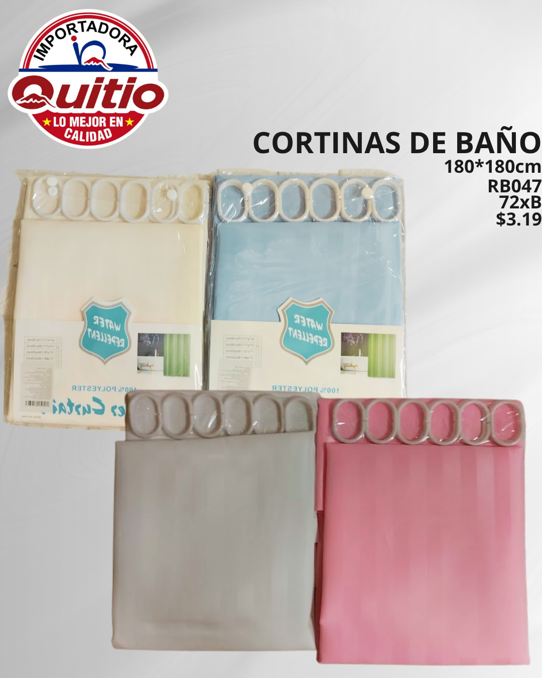 KIT 2 UNDS CORTINA RB047