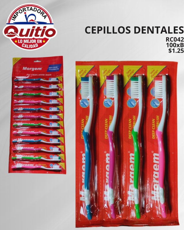 KIT 3 PAQX12 CEPILLO DENTAL RC042
