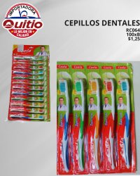 KIT 3 PLANCHA CEPILLO DENTAL X 12 RC064
