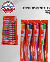 KIT 3 PLANCHA X12 CEPILLO DENTAL RC066