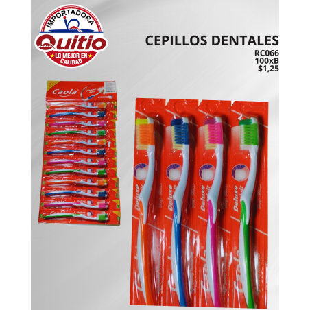 KIT 3 PLANCHA X12 CEPILLO DENTAL RC066