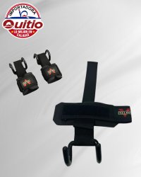 KIT 2 SET GANCHO LEVANTAMIENTO PESAS SC-80326-2