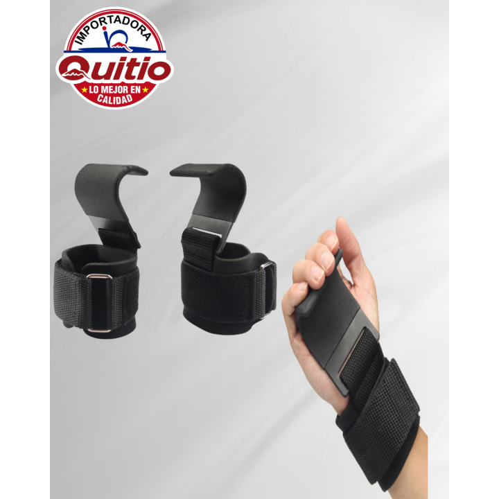 KIT 2 UNDS GANCHO LEVANTAMIENTO PESAS SC-80327