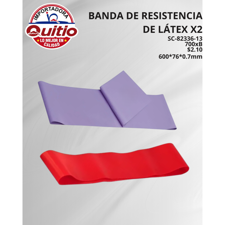 KIT 4 UNDS BANDA RESISTENCIA SC-82336-13