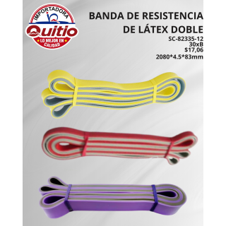 KIT 3 UNDS BANDA RESISTENCIA SC-82335-12