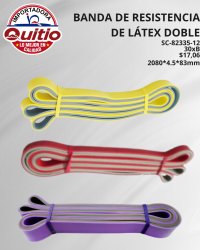 KIT 3 UNDS BANDA RESISTENCIA SC-82335-12