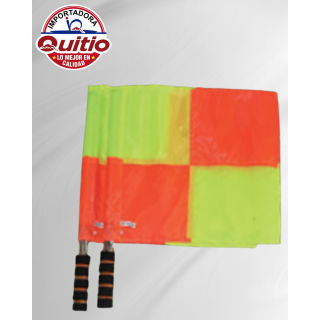 KIT 2 SET BANDERA ARBITRO SC-88224