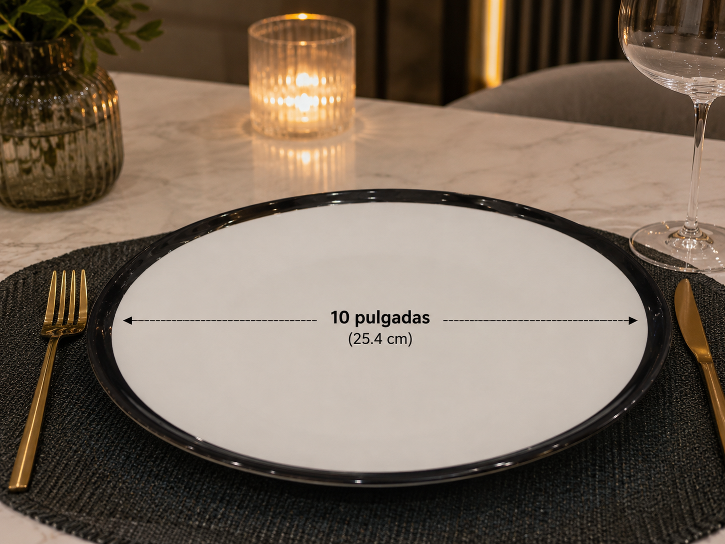 PLATO CERAMICA KY-100